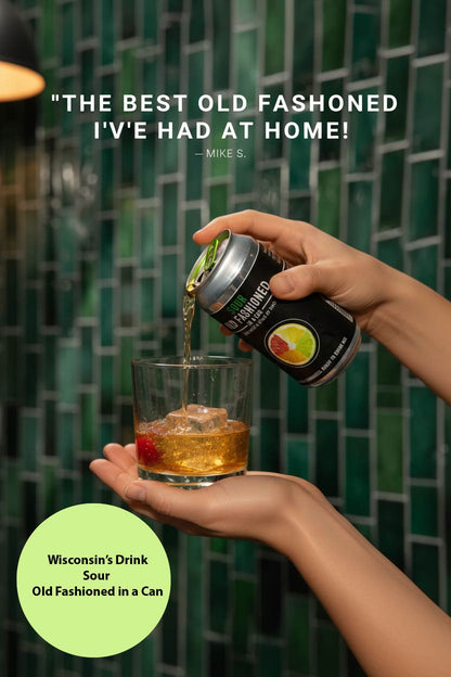 4 pack of Sour Old Fashioned in a Can
