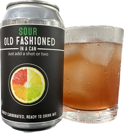 4 pack of Sour Old Fashioned in a Can